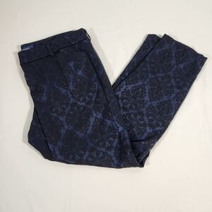 Old Navy Pixie Mid Rise Damask Pants